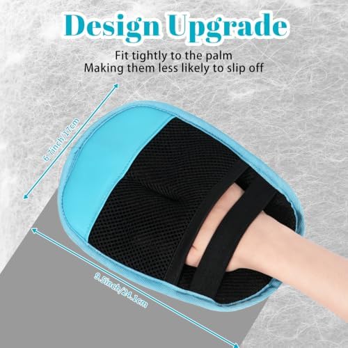 Pet Hair Removal B Gloves Fashion Dopamine Blue Static Hair Remover Reusable for Clothes Sofa Carpet Car Seat Wash Dry - Image 2