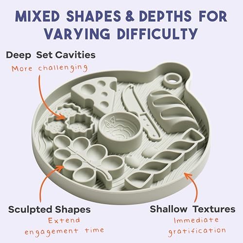 Dog Lick Mat - Silicone Slow Feeder with Suction Cups - for Fast Eaters - Image 4