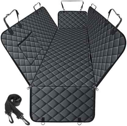 NECKORY Waterproof Dog Car Seat Cover for Back Seat, Pet Hammock- S, Black by NECKORY