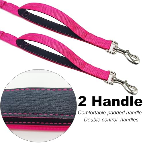 Dual Dog Leash Coupler Double Control Padded Handle for 2 Large Dogs - Image 4