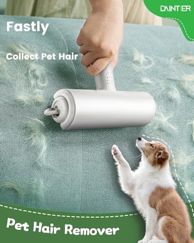 Pet Hair Remover,DAINTIER Reusable Removal Tool Lint Roller for Cat and Dog - Image 2