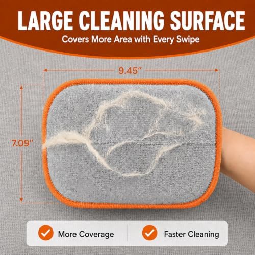 Thickened Pet Hair Removal Glove for Couches, Carpets and Pet Beds - Image 5