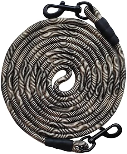 BTINESFUL Dog Tie Out Long Tether 8/12/20/30/50/75ft Rope Dog Lead for Yard by BTINESFUL