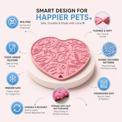Interactive Cat Puzzle Feeder & Dog Enrichment Toy, Slow Feeder for Indoor Cats, Kittens, Puppies & Small Dogs, Treat Dispensing Food Puzzle to Encourage Foraging, Mental Stimulation & Reduce Boredom - Image 6