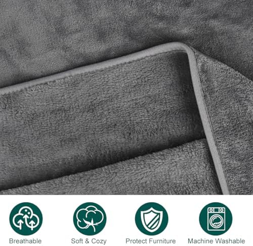 Onarway Dog Blanket Washable for Puppy: 4 Packs Dog Blankets 40”x28” - Image 4