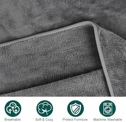 Onarway Dog Blanket Washable for Puppy: 4 Packs Dog Blankets 40”x28” - Image 4