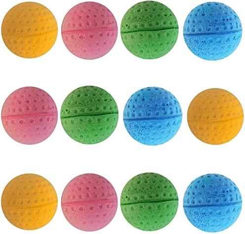 Cat Foam Ball Cat Sponge Ball Toy Soccer Toy (12Pack) - Image 4