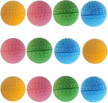Cat Foam Ball Cat Sponge Ball Toy Soccer Toy (12Pack) - Image 4
