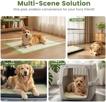 Gardner Pet Pee Pads for Dogs 19"X30" with Adhesive 10 Count, Large Disposable Dog Pee Pads, Non-Slip Puppy Training Pads for Crate/Cage/Carrier - Image 7