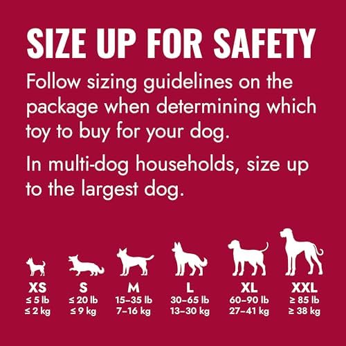 KONG Classic Stuffable Dog Toy, Natural Rubber Chew, for Extra Large Dogs - Image 2