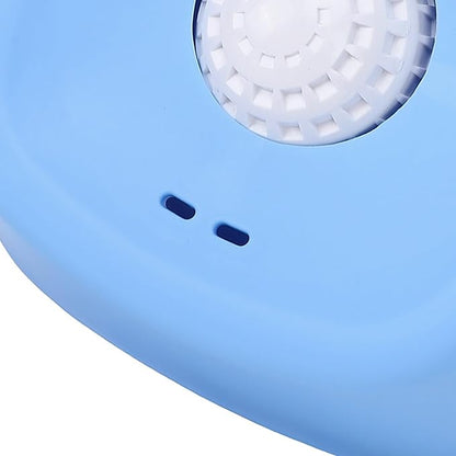 Yosoo Slow Feeder Dog Bowls, Dog Lick Bowl with Slip Resistant Material, Bright Colors, Dishwasher Safe, 6.10x6.10x2.36in, for Yogurt & Purees (Blue)