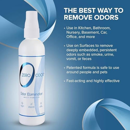 Zero Odor Multi-Purpose Odor Eliminator, Car & Room Air Freshener, 8 oz - Image 4