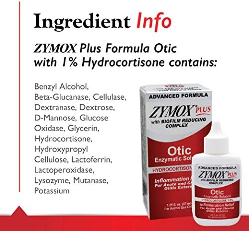 Zymox Advanced Formula Otic Plus Enzymatic Ear Solution for Dogs and Cats - Image 5