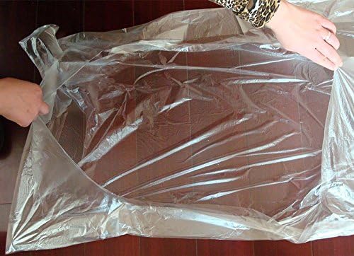 Moyishi Car Disposable Plastic Seat Covers Vehicle Protector Mechanic Valet Pet Seat Covers (50PCS)