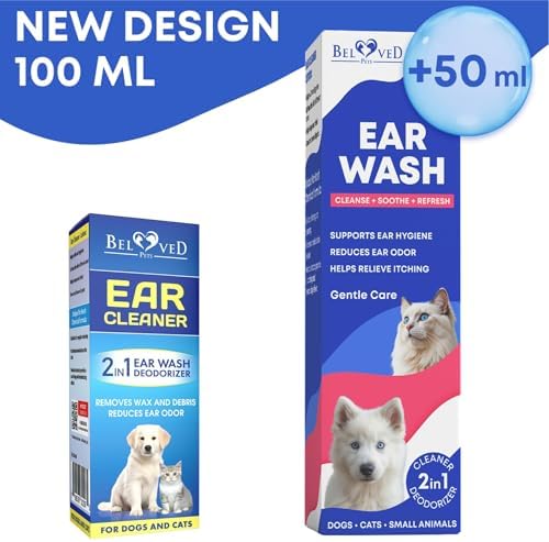 Cat & Dog Ear Cleaner Drops & Wash Solution - Yeast Otic Infection Treatment & Itchy Ear Relief for Pet - Wax Remover & Flush Remedy for Any Pets - Image 4