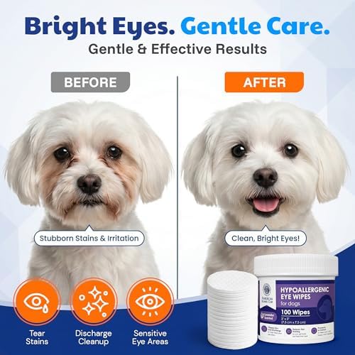 AKC Eye Wipes for Dogs & Cats, Lavender Scent, 100 Count - Image 4