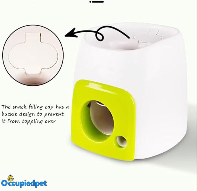 Dog Ball Reward Machine, Interactive Tennis Balls Rolling to Motivate, ABS pet Toys for Indoor and Outdoor Play