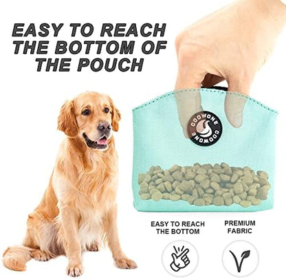 Dog Treat Pouch Magnetic Closure Small Dog Training Treat Pouch Pocket Sized Small Dog Treat Pouch with Clip (mint green) - Image 6