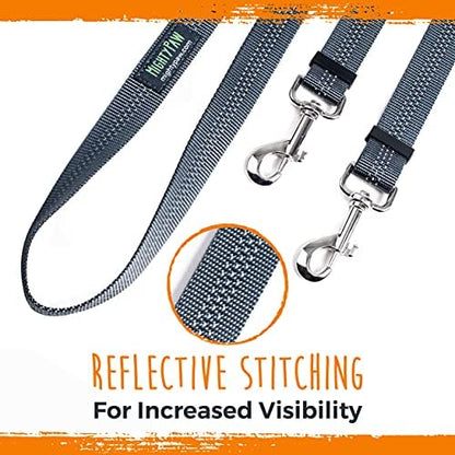 Mighty Paw Double Dog Leash, No Tangle Adjustable Split Lead for Two Dogs - Image 4