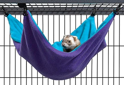 MidWest Homes for Pets Ferret Nation Large Hammock for Ferret Nation & Critter Nation Small Animal Cages | Measures 17L x 13W x 8H- inches - Image 3