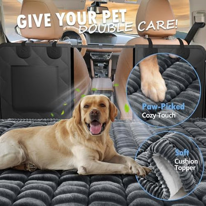 Dog Bed for Car Back Seat, Non-Slip Backseat Pet Mat Standard, 51''X23.5'' - Image 3