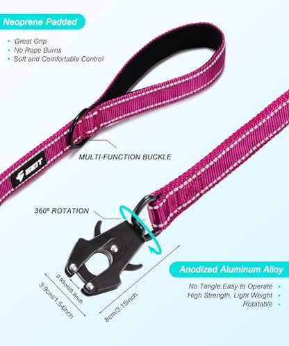 GEIT 2 Padded Handles Heavy Duty Dog Leash for Small Medium and Large Dogs - Image 4