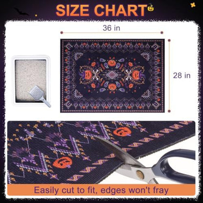 BEAUTYZOO Cat Litter Mat, 28" x 36" Large Litter Trapping Mat, Waterproof - Image 2