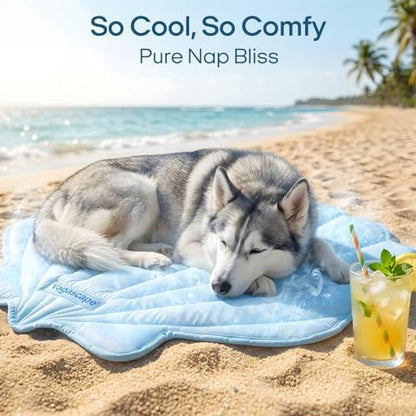 Dog Cooling Mat Washable Pet Cooling Mat, Self Cooling Mat for Dogs Large - Image 7