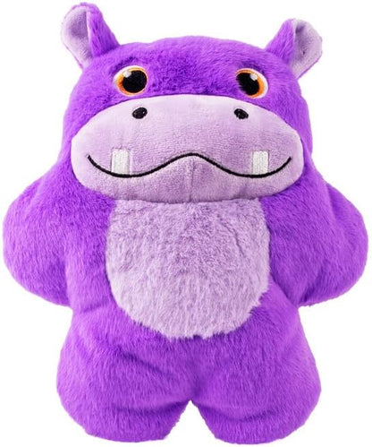 KONG Snuzzles Dog Toy X-Large – Plush Squeaky Dog Toy for Large Breeds – Ultra-Soft, Crinkle Sounds, Durable Interactive Dog Chew Toy for Medium & Large Dogs (Hippo)