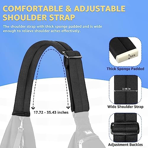 SlowTon Dog Carrier Sling - Thick Padded Shoulder Strap Adjustable, DB, S - Image 5