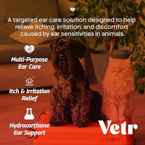 vetr Anti-Itch Ear Drops for Dogs - Topical Ear Comfort Support Solution - 2 oz (60mL) - Vet-Formulated in USA - Image 4