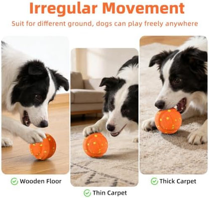 Interactive Dog Ball Toy, Auto Moving, 3 Modes, Waterproof USB Rechargeable - Image 3