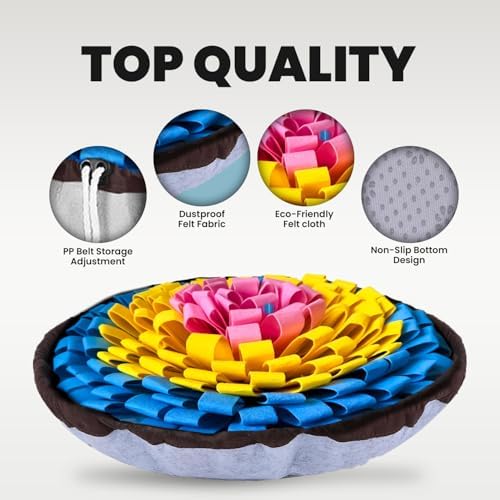 PET ARENA Adjustable Snuffle Mat Dog Puzzle Toy for Slow Feeding - Image 4