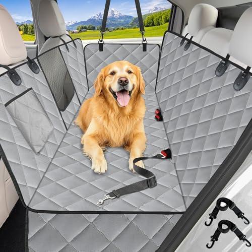 Kytely Dog Car Seat Cover for Back Seat, Waterproof Hammock for Car & SUV by Kytely