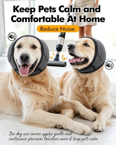 Dog Ear Cover No Flap Ear Wrap for Hematoma Anxiety Relief Noise Protection - Image 4