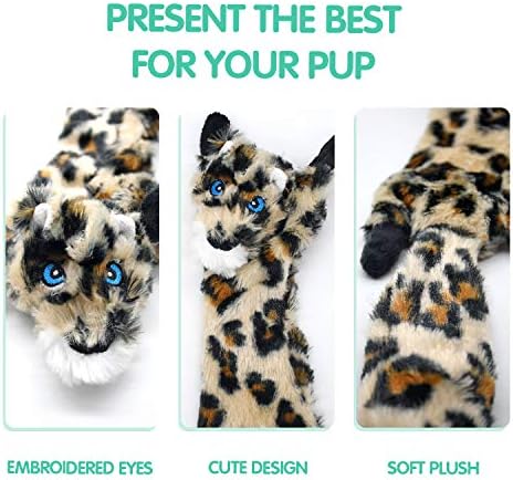 SHARLOVY Dog Squeaky Toys No Stuffing, 3 Pack Crinkle Dog Toys for Small - Image 3