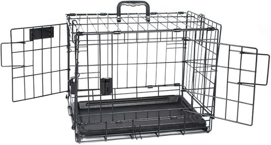 M-PETS Voyager Wire Crate 2 Doos S + New Securo Lock for Dogs Size S