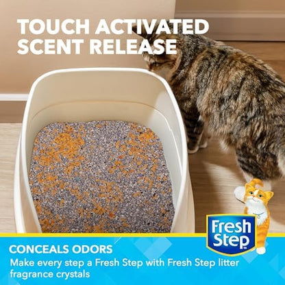 Fresh Step Cat Litter Crystals Deodorizer, Summer Breeze Scent, 30 Oz - Image 3