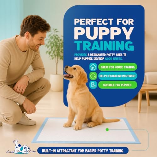 Loofy Pee Pads for Dogs, Training Pads for Dogs, Dog Training Pads, X-Large 35x24, 30 Count, Leak-Proof, Quick-Dry, Super Absorbent Puppy Potty Pads - Image 5
