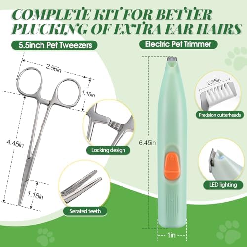 Pawsitive Vibes Dog Ear Powder for Hair Removal, 30 g, Grooming Aid - Image 5