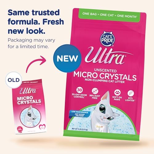 Ultra by Cat's Pride Micro Crystals Litter with 30-Day Odor Control, 15lbs - Image 2
