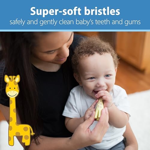 Dr. Brown's Infant-to-Toddler Toothbrush, Giraffe - Image 2