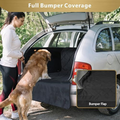 F-color SUV Cargo Liner for Dogs - Heavy Duty Trunk Cover for Full-Size SUV - Image 5
