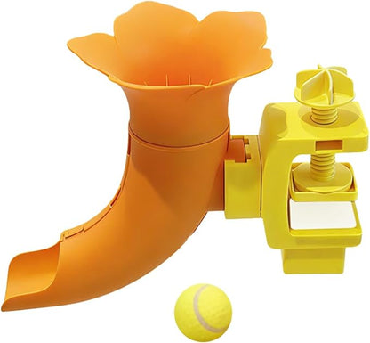Dog Ball Launch - Interactive Automatic Long-Distance Non-Slip | Small Dogs Tennis Ball Thrower with Adjustable Distance, Pet Toy for Home Dorm Apartment Garden Yard Patio
