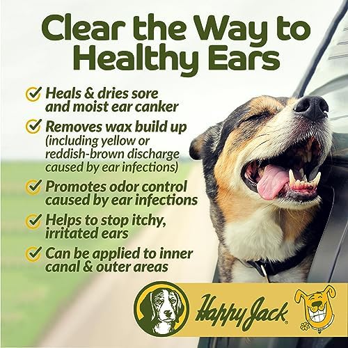 HAPPY JACK Ear Canker Powder (0.5 oz) Dog Ear Powder - Image 2