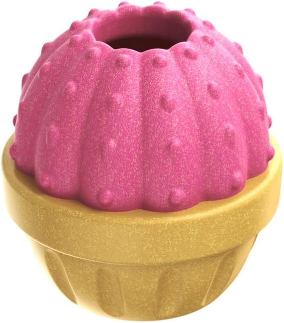 Interactive Dog Toys to Keep Them Busy, Frozen Treat Dog Enrichment Ball Toy for Aggressive Chewers, Puzzle Feeder Toy, Easy-to-Clean, Low-Mess Design for Medium & Large Dogs