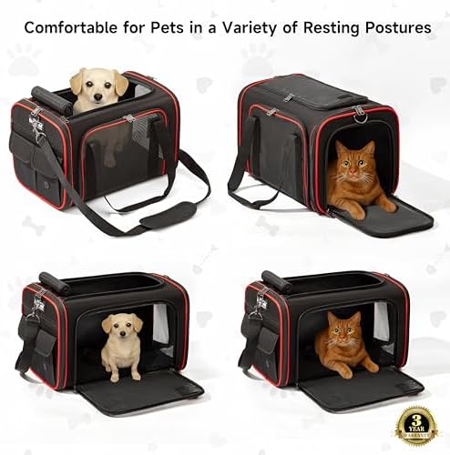 EliteField Soft-Sided Pet Carrier for Cats & Small Dogs (3-Year Warranty) - Image 2
