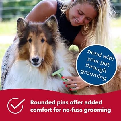 Coastal Pet Safari Dog De-Matting Comb and Undercoat Rake - Bundle for Matted Hair and Shedding Prevention