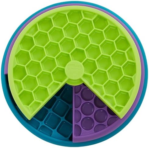 Outward Hound Nina Ottosson Lickin’ Layers 3-in-1 Dog Toy Treat Puzzle, 10" by OutwardHound
