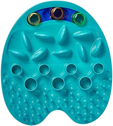 Amazon Basics Pet Activity Center and Feeder, 13.4 X 2.4 X 14.7 Inches, Blue - Image 3